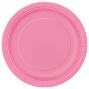 Prato 23cm Rosa Forte 8u.