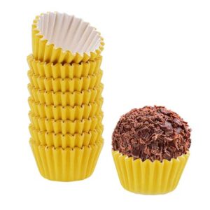 Forminhas Amarelas Girassol Nº5