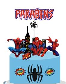 Topo Para Bolo Homem Aranha