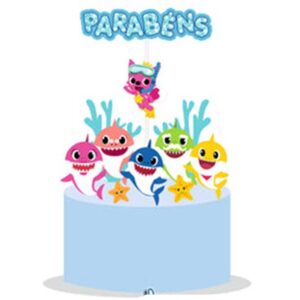 Topo Para Bolo Baby Shark