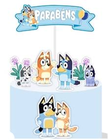 Topo Para Bolo Bluey
