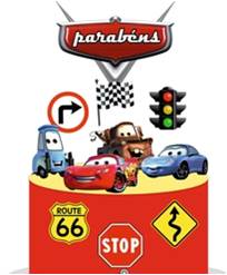 Topo Para Bolo Cars