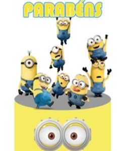 Topo Para Bolo Minions