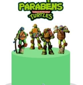 Topo Para Bolo Tartaruga Ninja