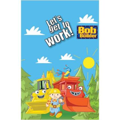 Toalha Bob Builder Let´s Work