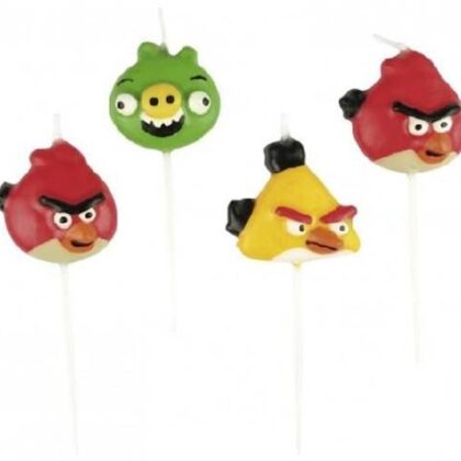 Velas Angry Birds uu.