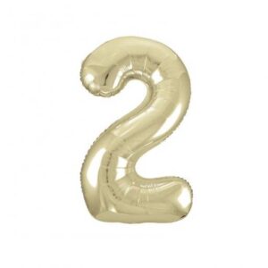Balões Números Creme 72cm