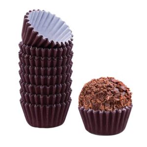 Forminhas Brigadeiro Castanhas 100u.
