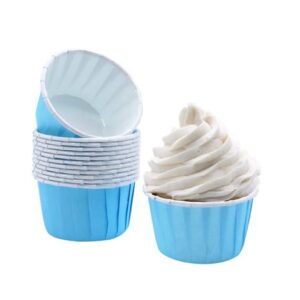 Formas Cupcake Azul Clara 24u.
