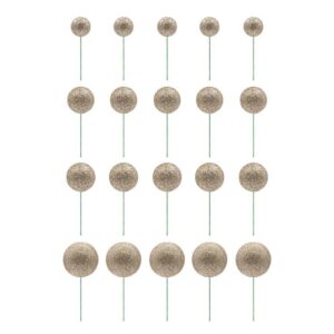 Bolas Ouro Decoração Bolos 20u.