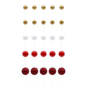 Bolas Sortidas Decoração Bolos 50u.