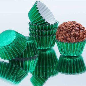 Forminhas Brigadeiro Verde 100u.