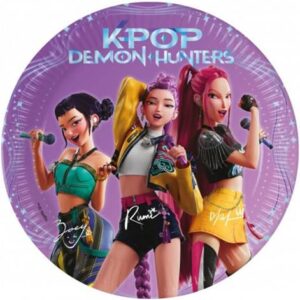 Pratos K-Pop Demon Hunters 8u.