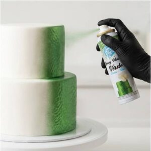 Spray Metálico P/Bolos Verde 75ml