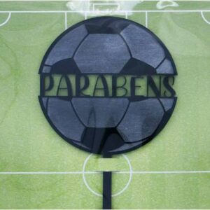 Topo Bolo Bola Parabéns