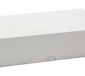 Caixa Branca Rectangular