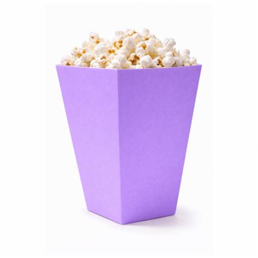 Caixas Pipocas Lilás 12un.