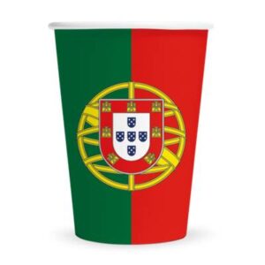 Copos Seleção Portugal 8u.