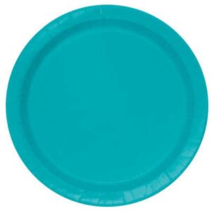 Pratos Azul Água 23cm 16un.